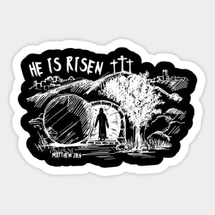 HE IS RISEN Sticker